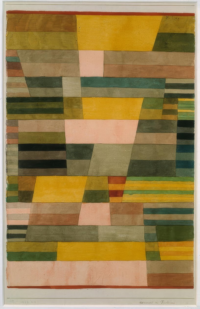 Emlékmű a gyümölcsök országában alkotó: Paul Klee