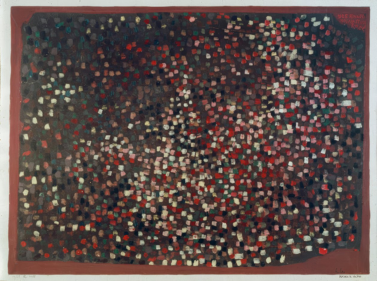 Mozaik tanulmány alkotó: Paul Klee