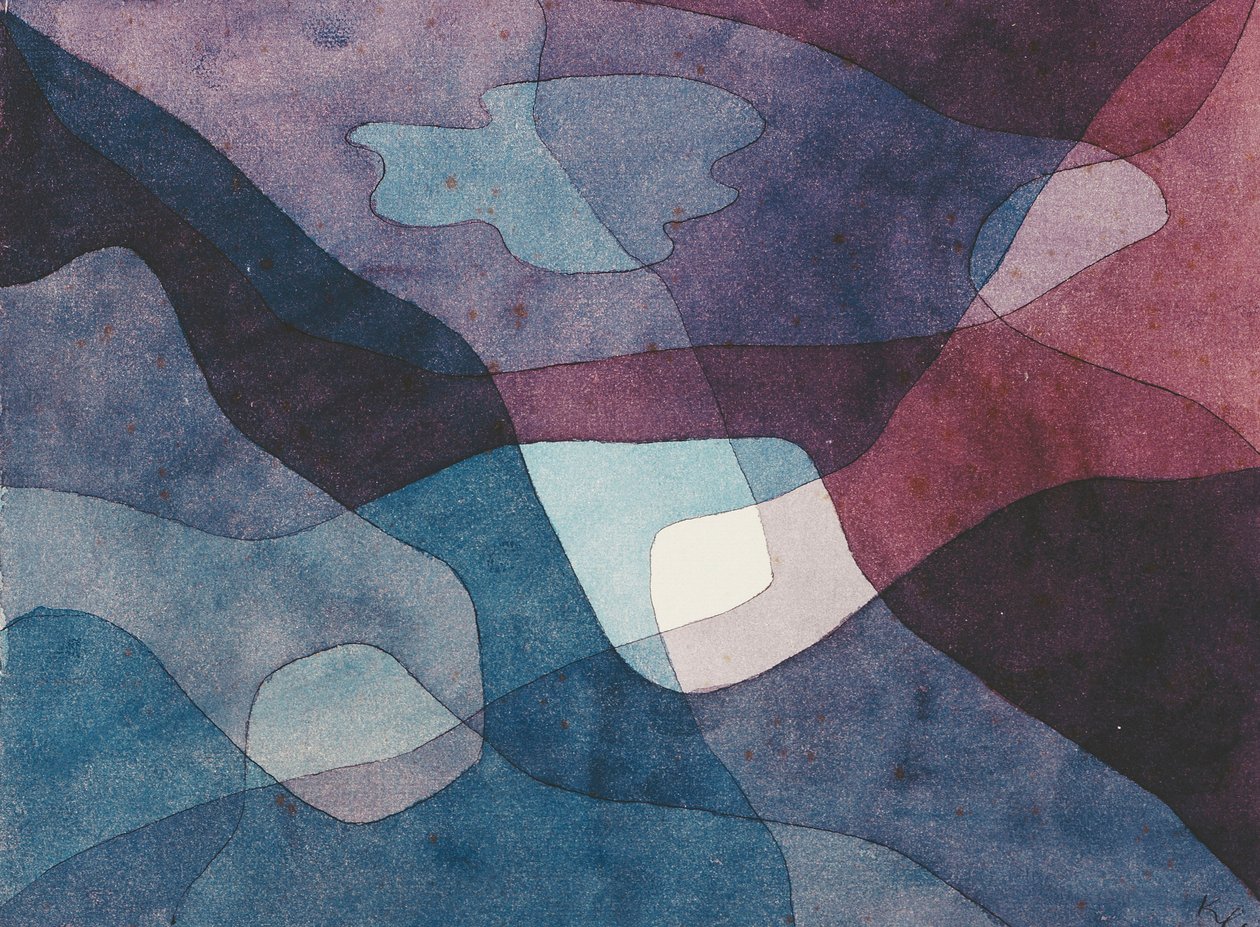 Hegyi és szintetikus levegő; Hegyi és levegős szintetikus alkotó: Paul Klee