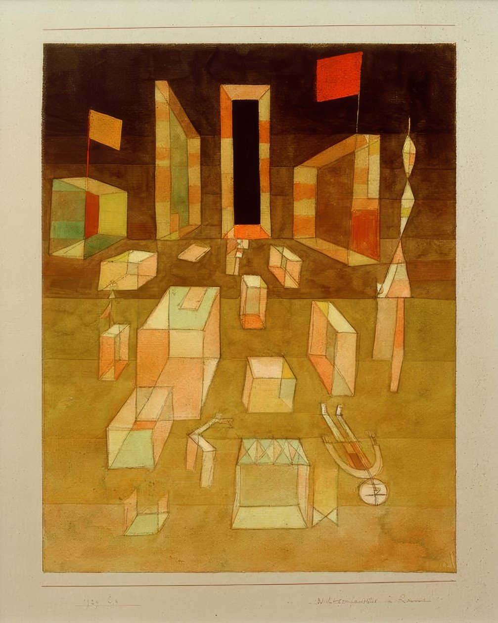 A térben megkomponálatlan alkotó: Paul Klee