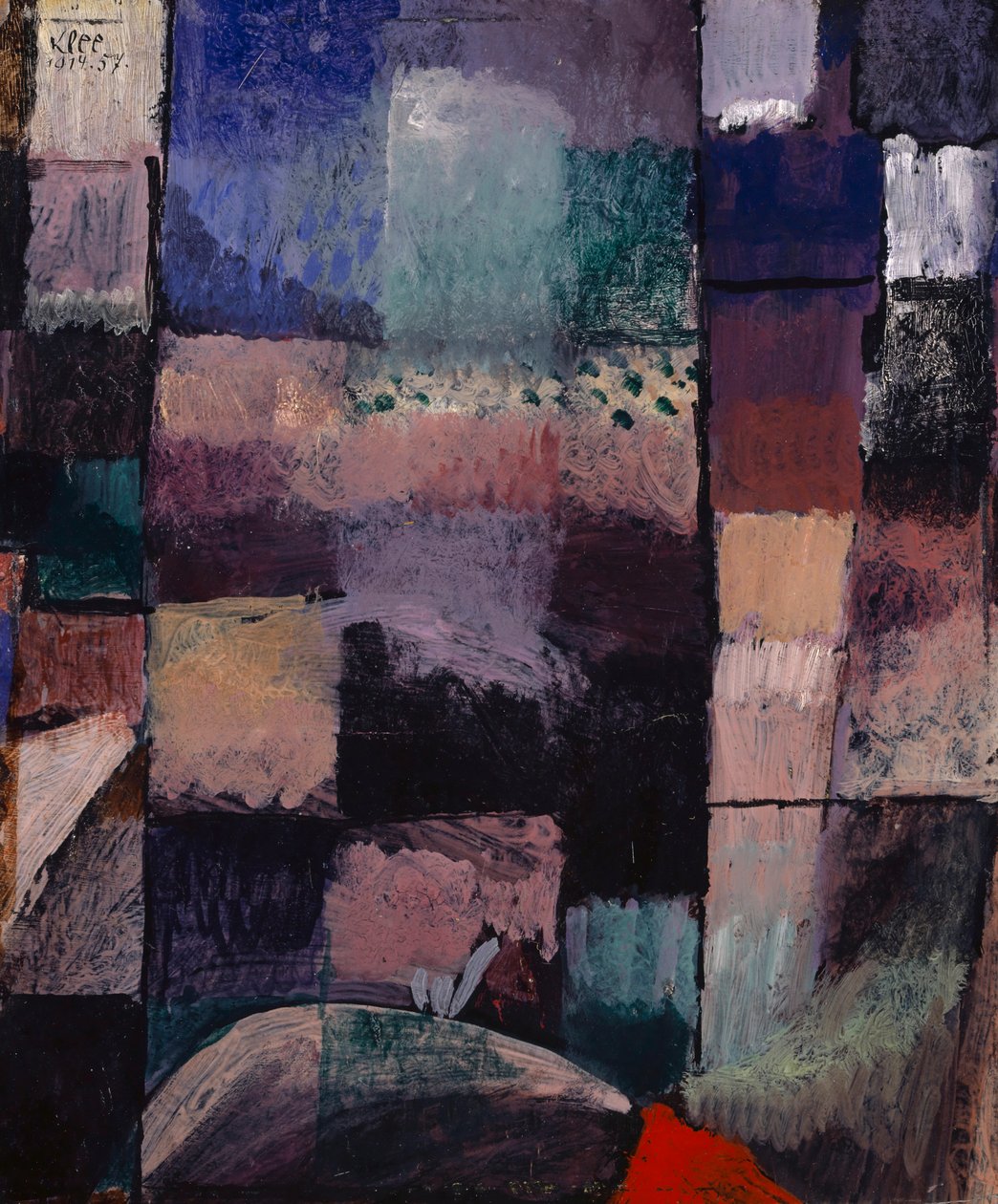 Hammamet motívumán alkotó: Paul Klee