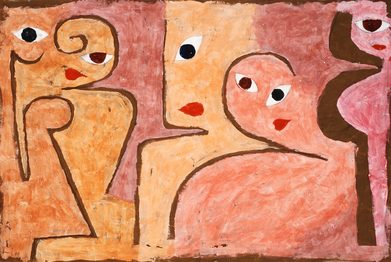 Nyitott szemű csoport alkotó: Paul Klee