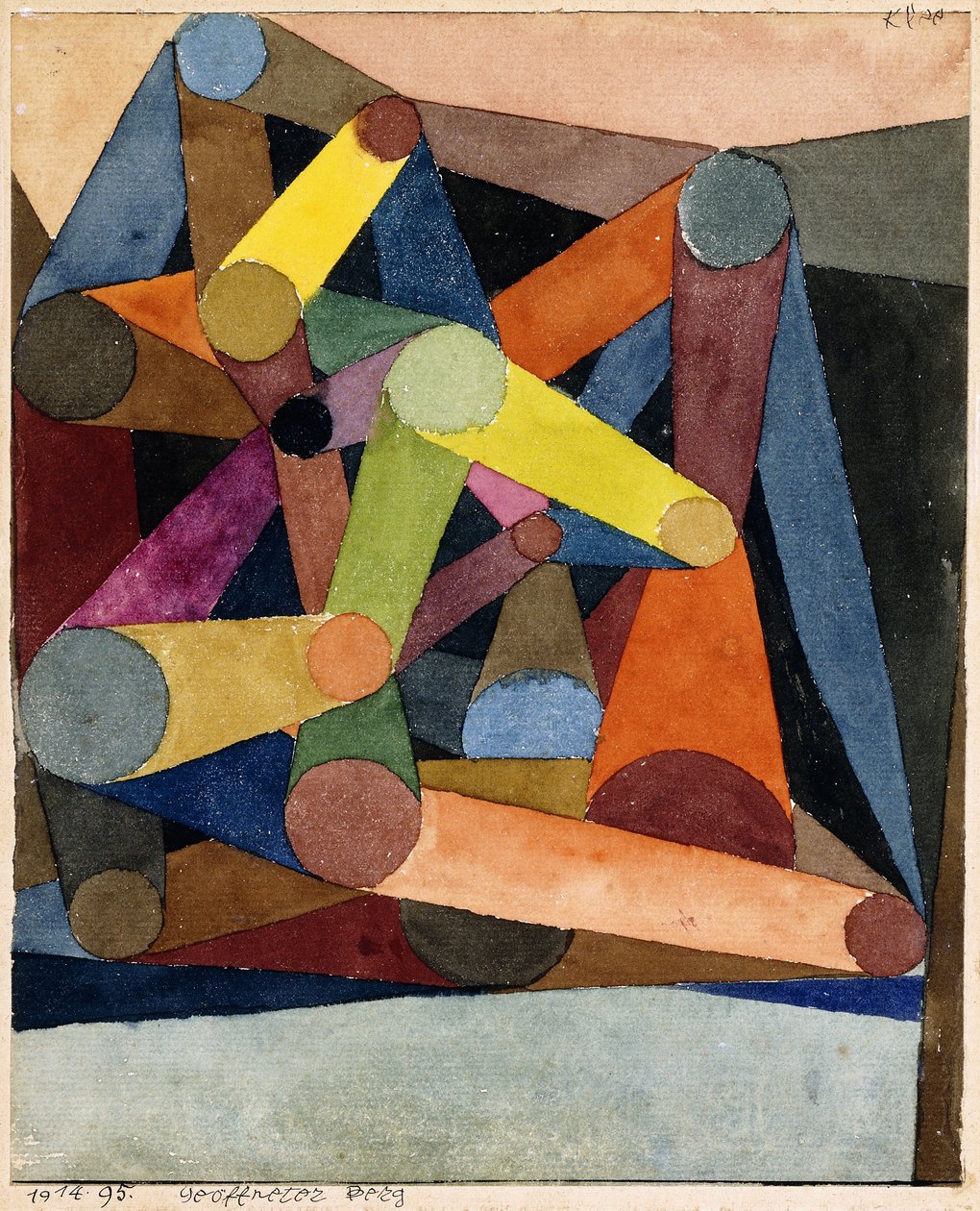 Nyitott hegy alkotó: Paul Klee
