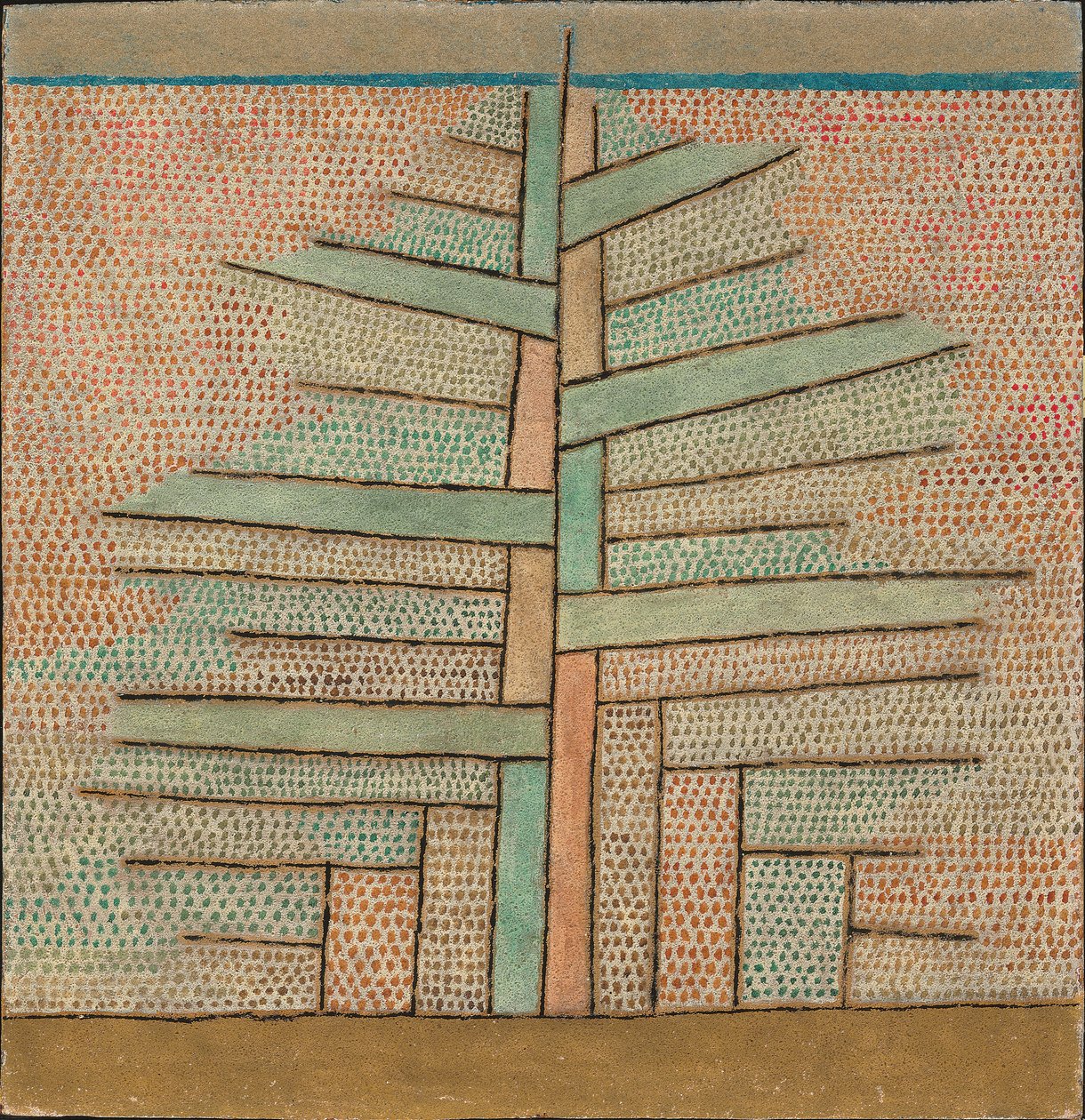 Fenyőfa alkotó: Paul Klee