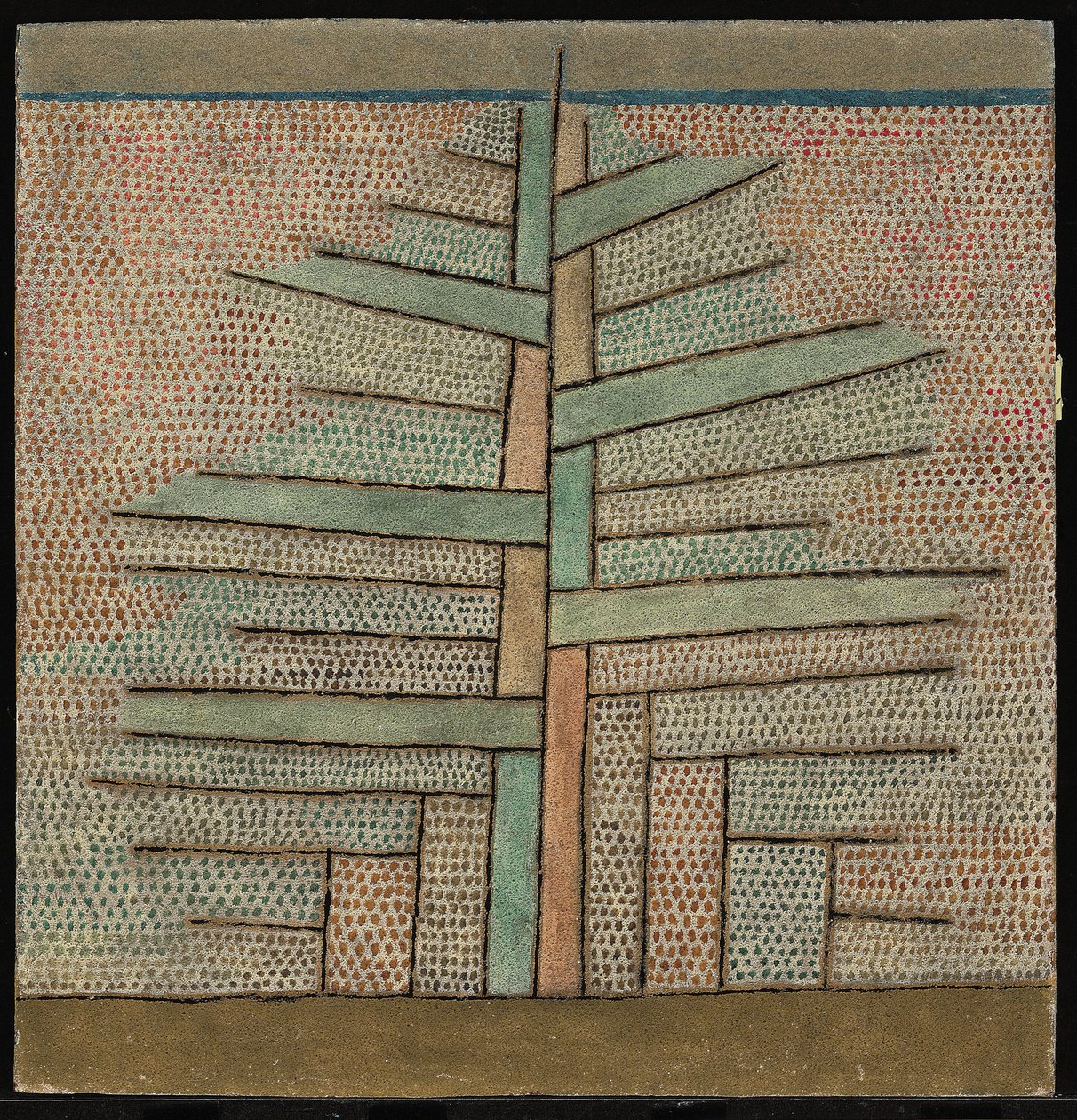 Fenyőfa, 1932 alkotó: Paul Klee