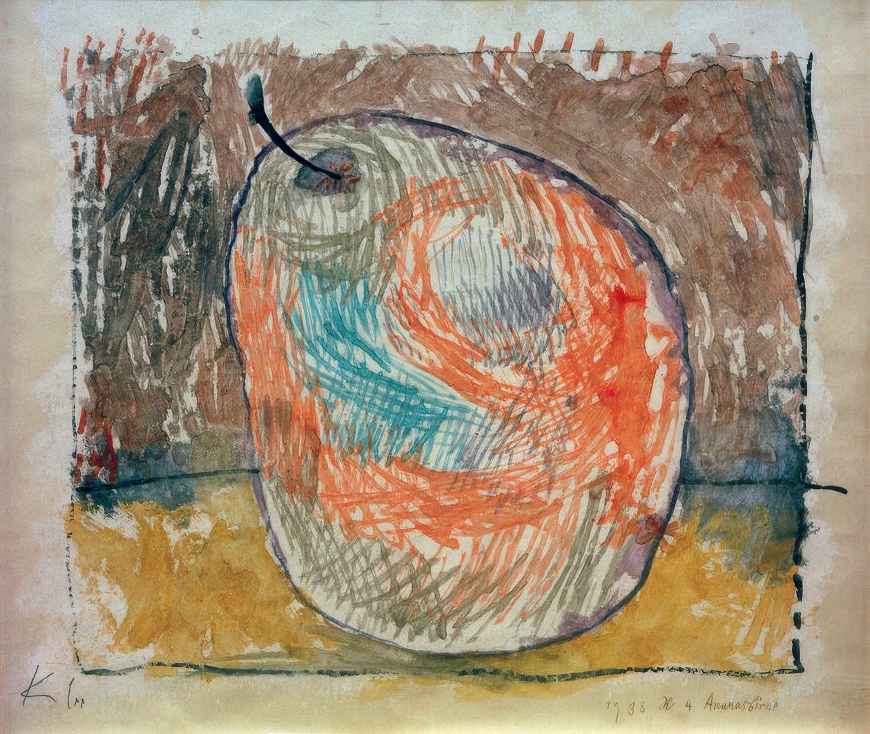 Ananász körte alkotó: Paul Klee