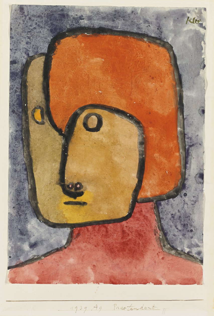 Pretender, 1939 alkotó: Paul Klee
