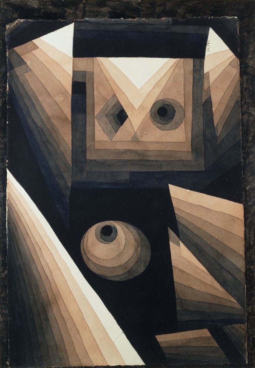 Vörös fokozatosság; Rot Stufung alkotó: Paul Klee