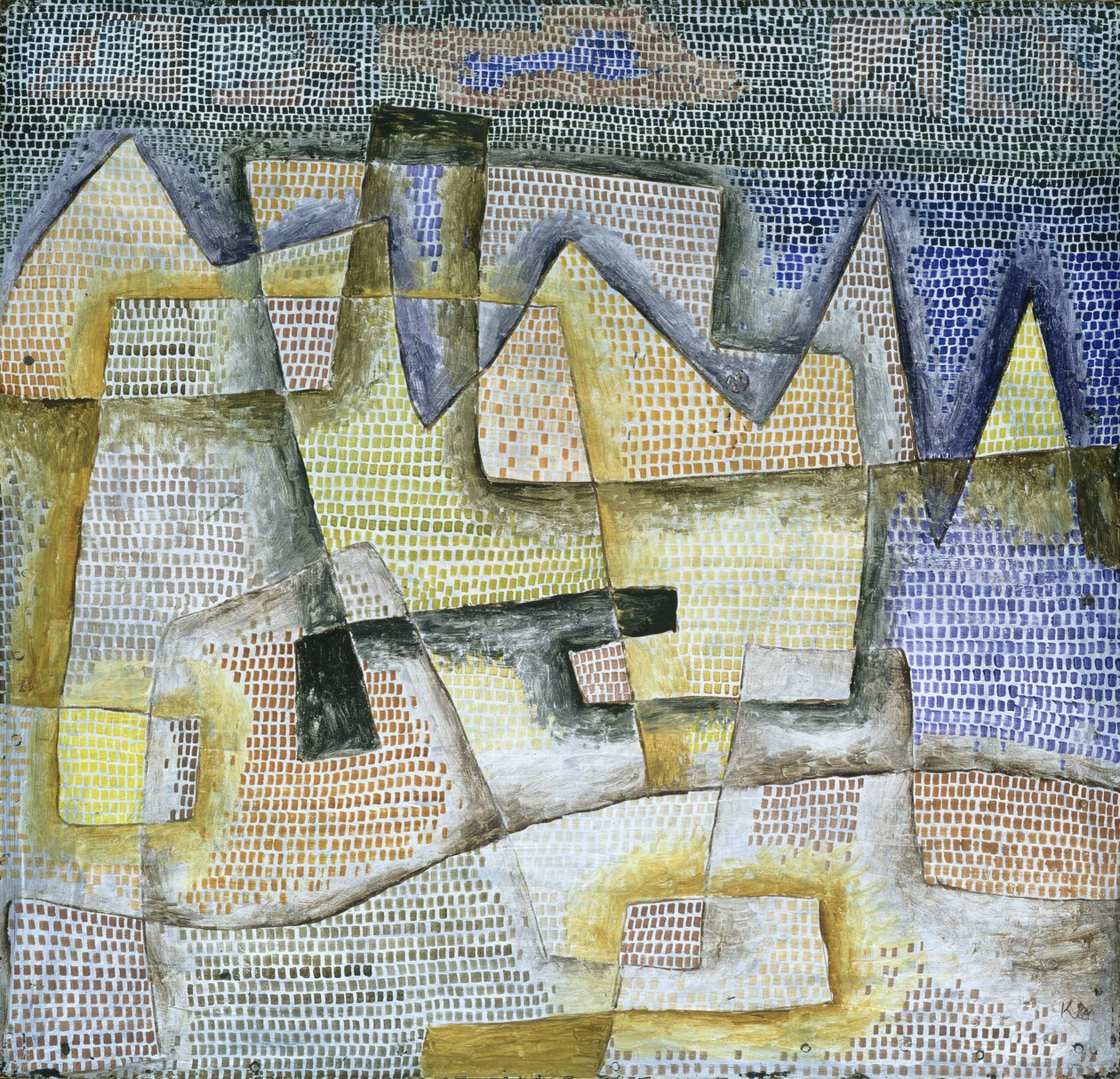Sziklás part alkotó: Paul Klee
