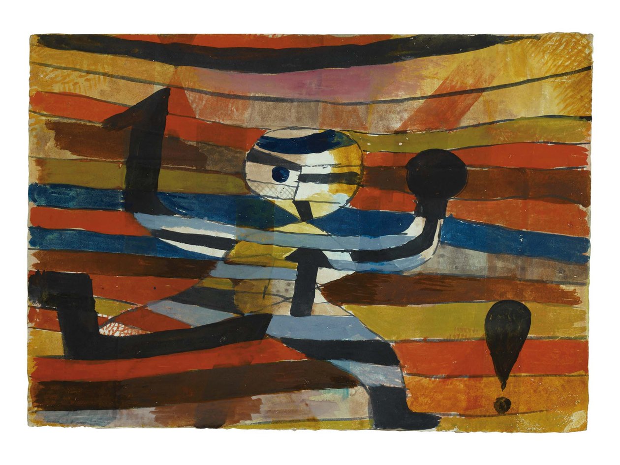 Futó – Hooker – Boxer, 1920 alkotó: Paul Klee
