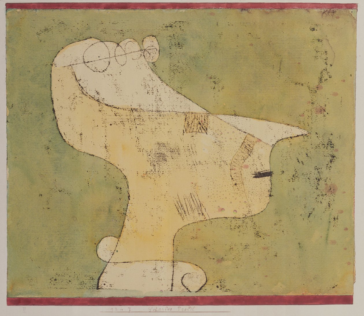 Éles profil alkotó: Paul Klee