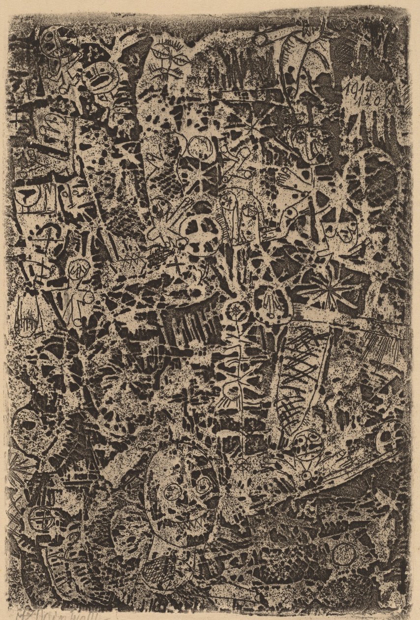 Kis világ, 1914. alkotó: Paul Klee