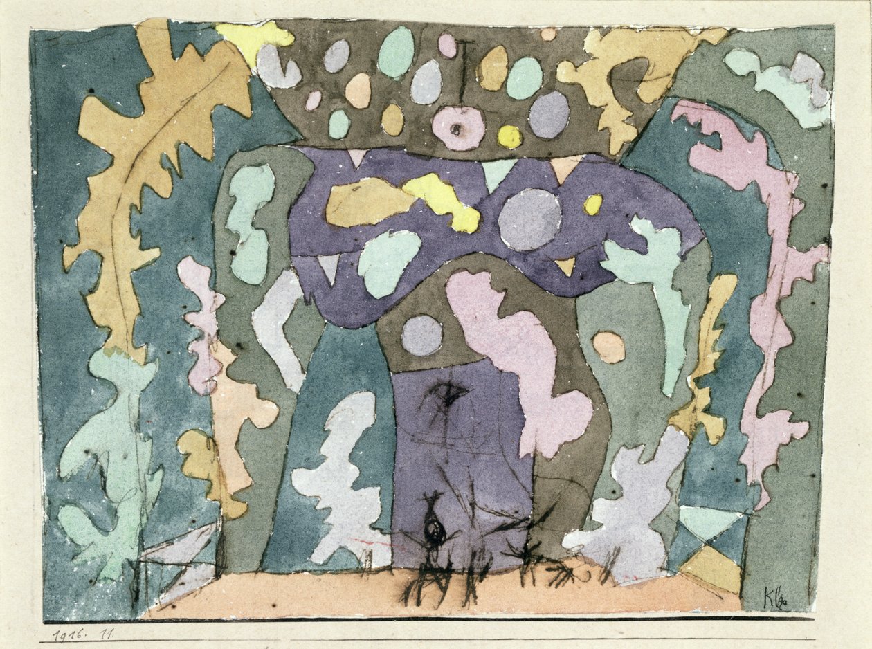 Kis színpadi díszlet alkotó: Paul Klee