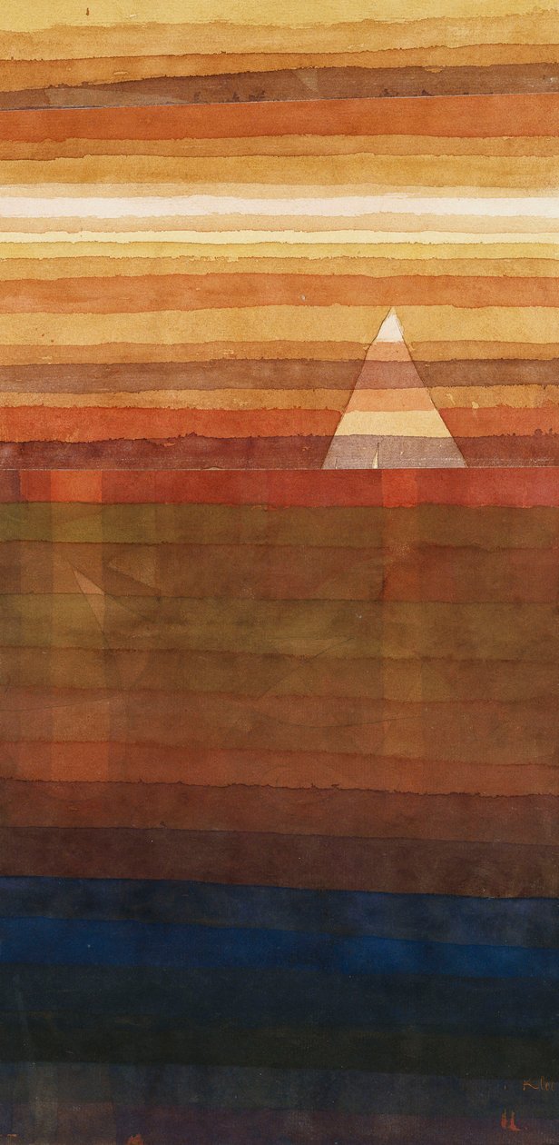 Magányos; Einsames alkotó: Paul Klee