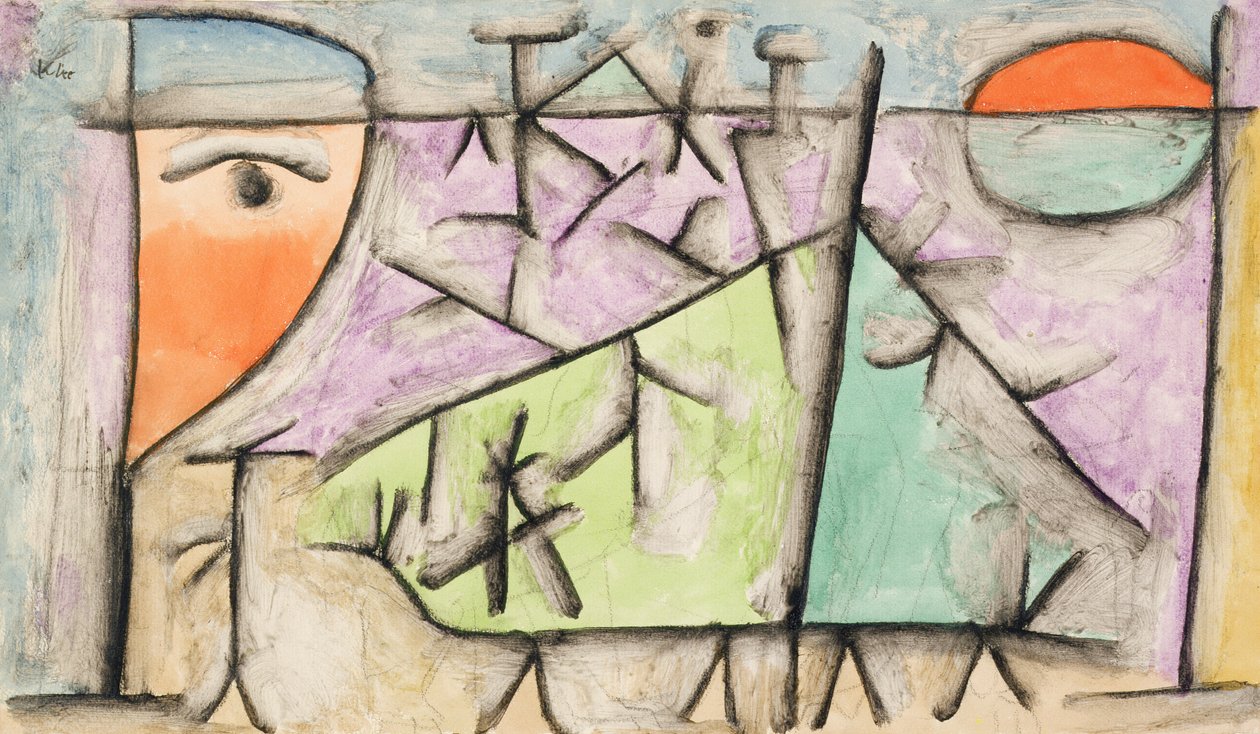 napnyugta alkotó: Paul Klee