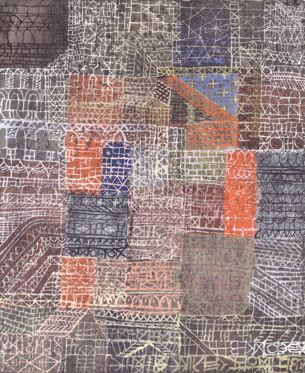 Szerkezeti II alkotó: Paul Klee