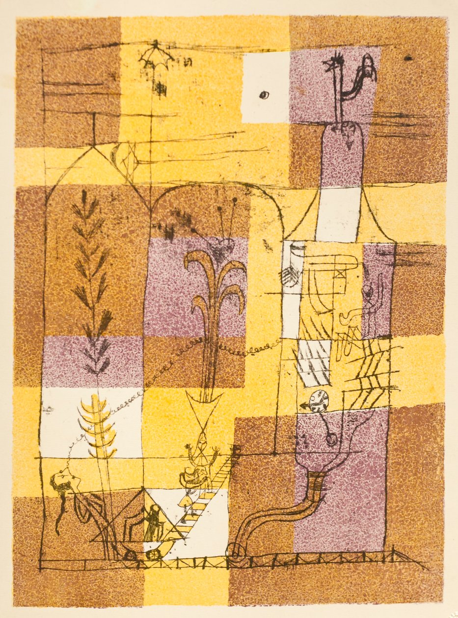 Tale à la Hoffmann (Tale à la Hoffmann) alkotó: Paul Klee