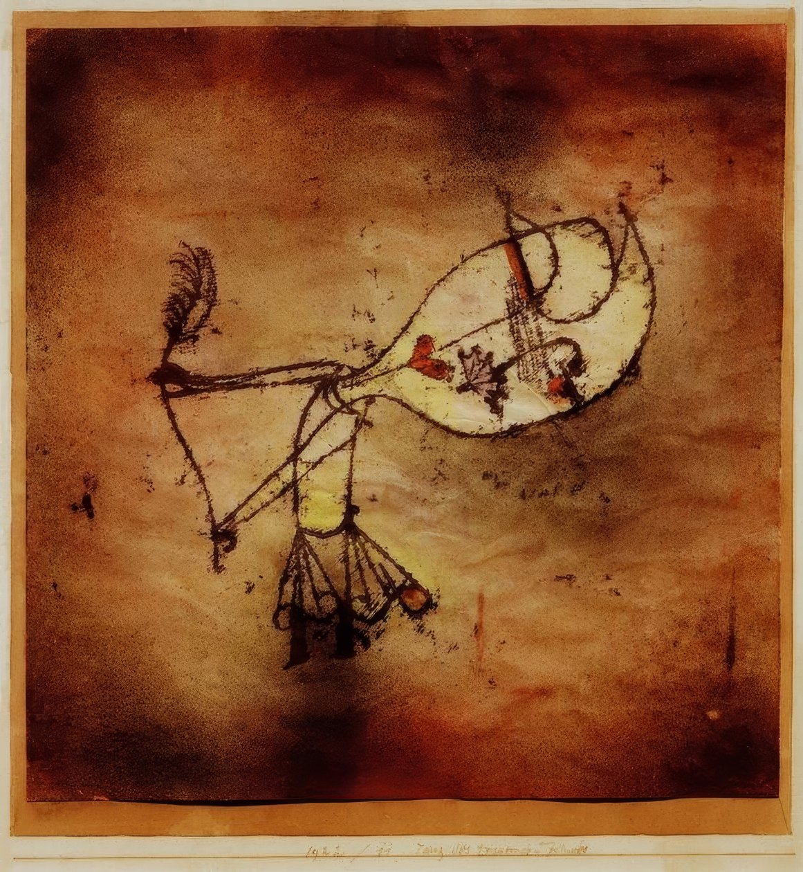 A gyászoló gyermek tánca alkotó: Paul Klee