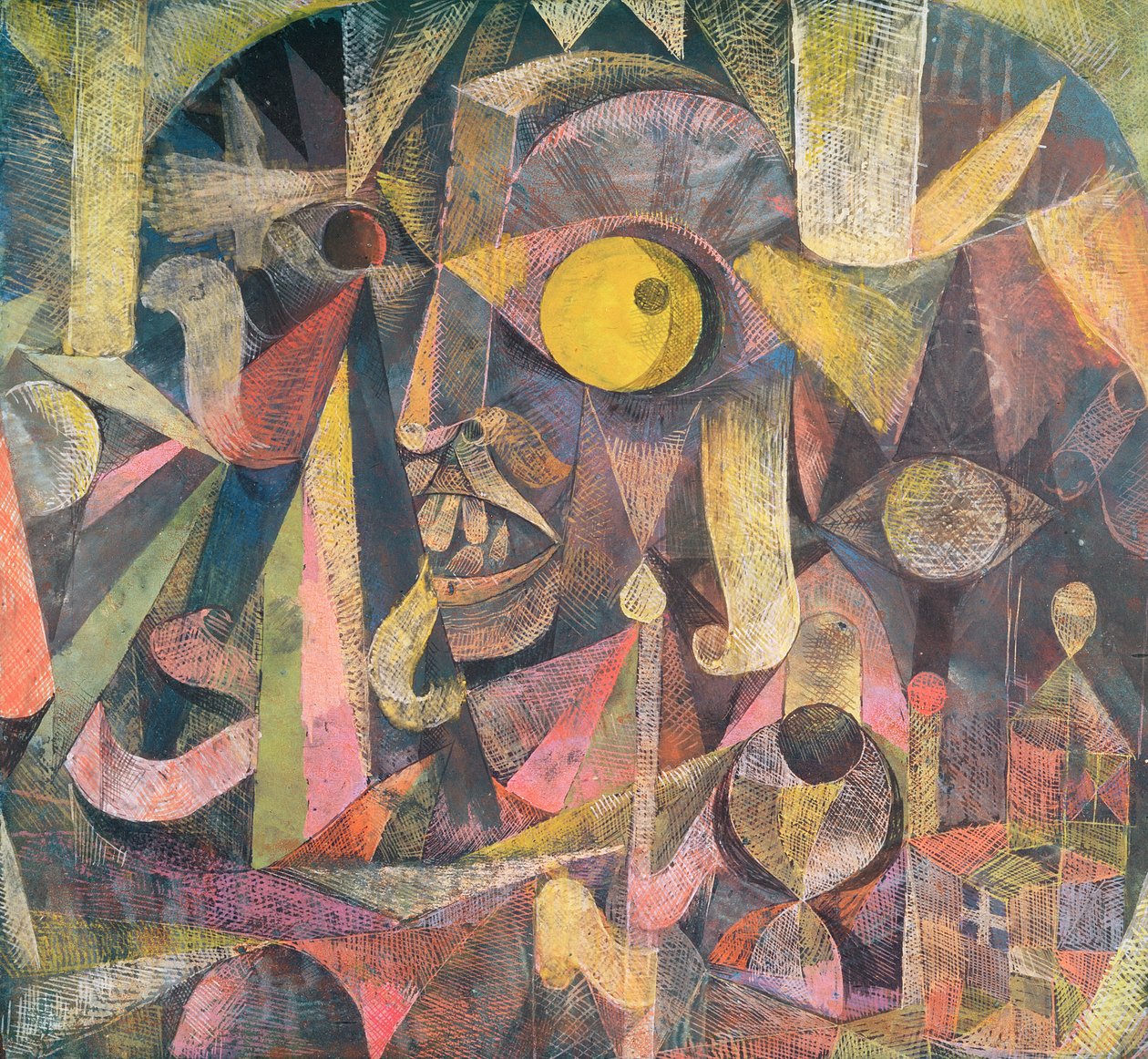 A Hold hanyatlóban volt, egy angol fintorát mutatta meg, egy Lord Mal Fame alkotó: Paul Klee