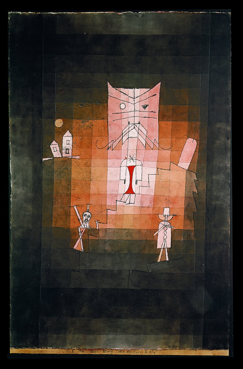 A szent macska hegye alkotó: Paul Klee