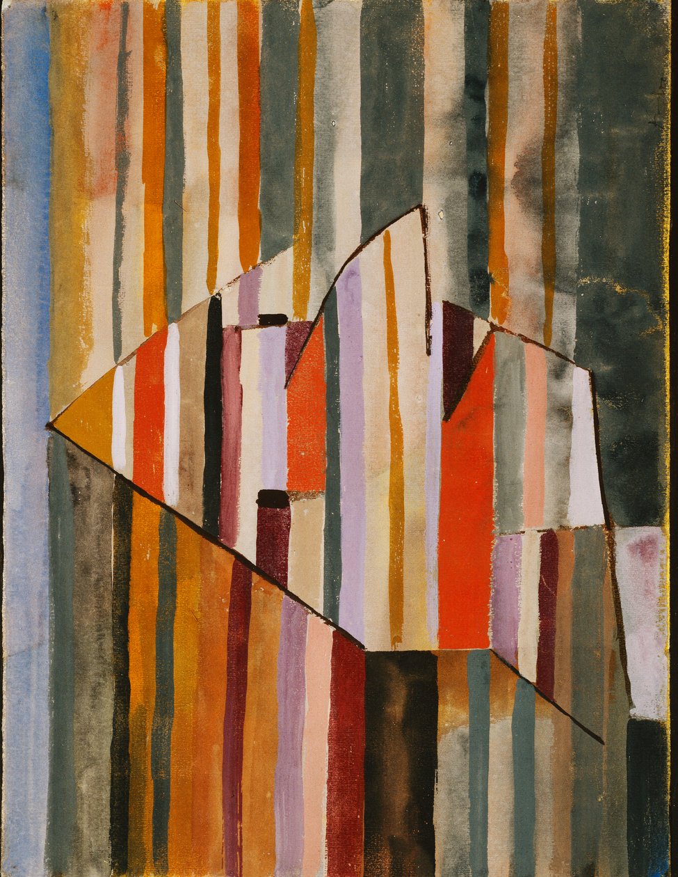 A piramisbohóc; A bohócpiramis alkotó: Paul Klee