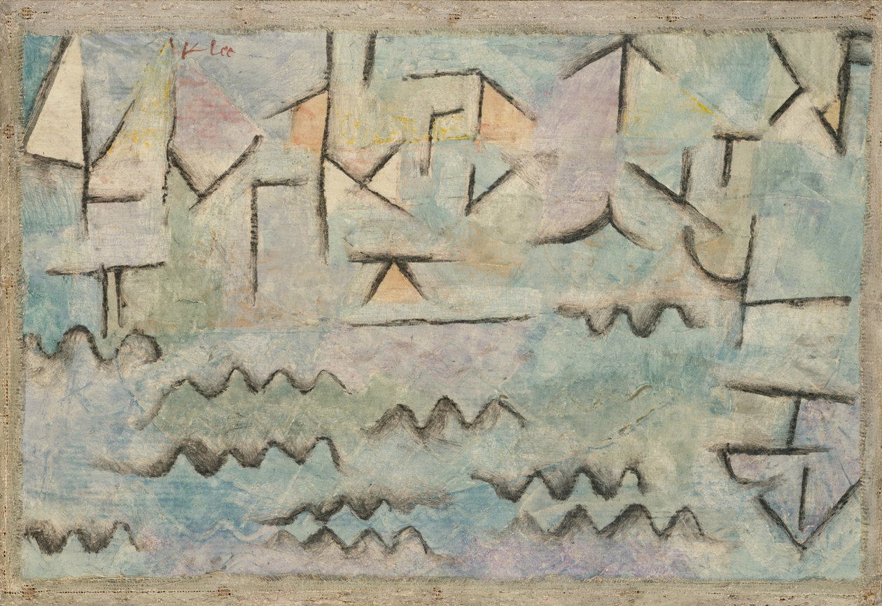 A Rajna Duisburgban alkotó: Paul Klee