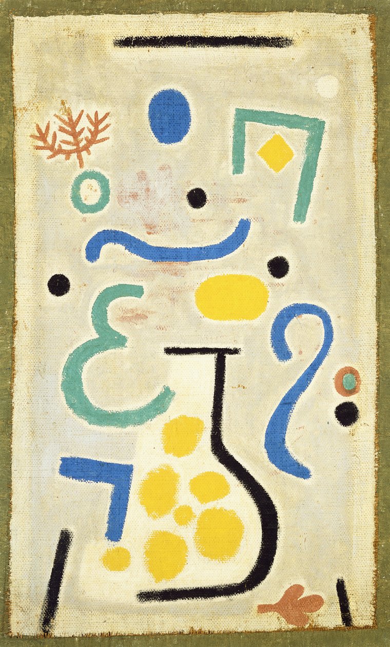 A váza alkotó: Paul Klee