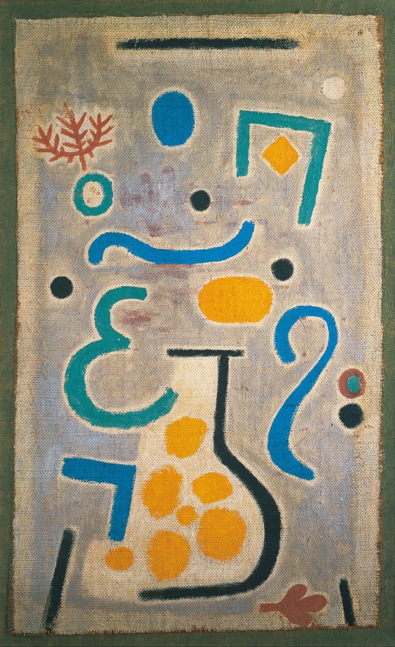 A váza, 1938. alkotó: Paul Klee