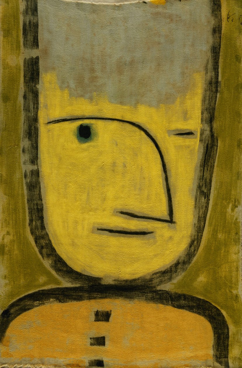 A sárga-zöld; Der Gelb-Grune alkotó: Paul Klee