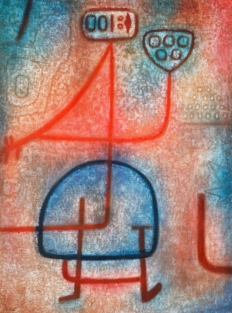 A szép kertész (olaj, vászon) alkotó: Paul Klee