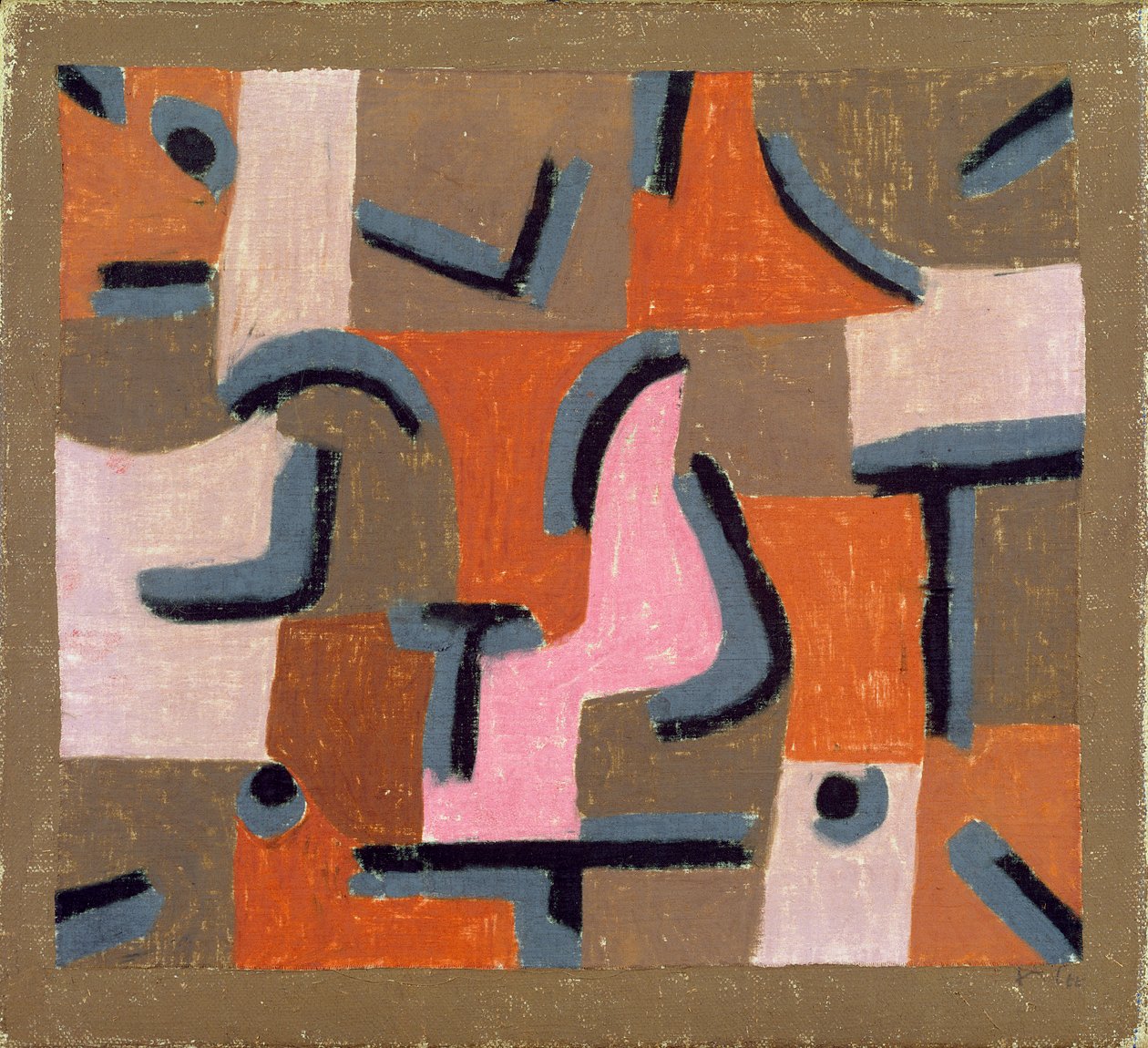 Városközpont alkotó: Paul Klee