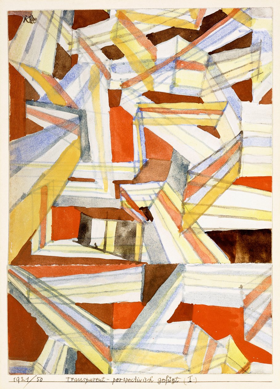 Átlátszó perspektíva pont alkotó: Paul Klee