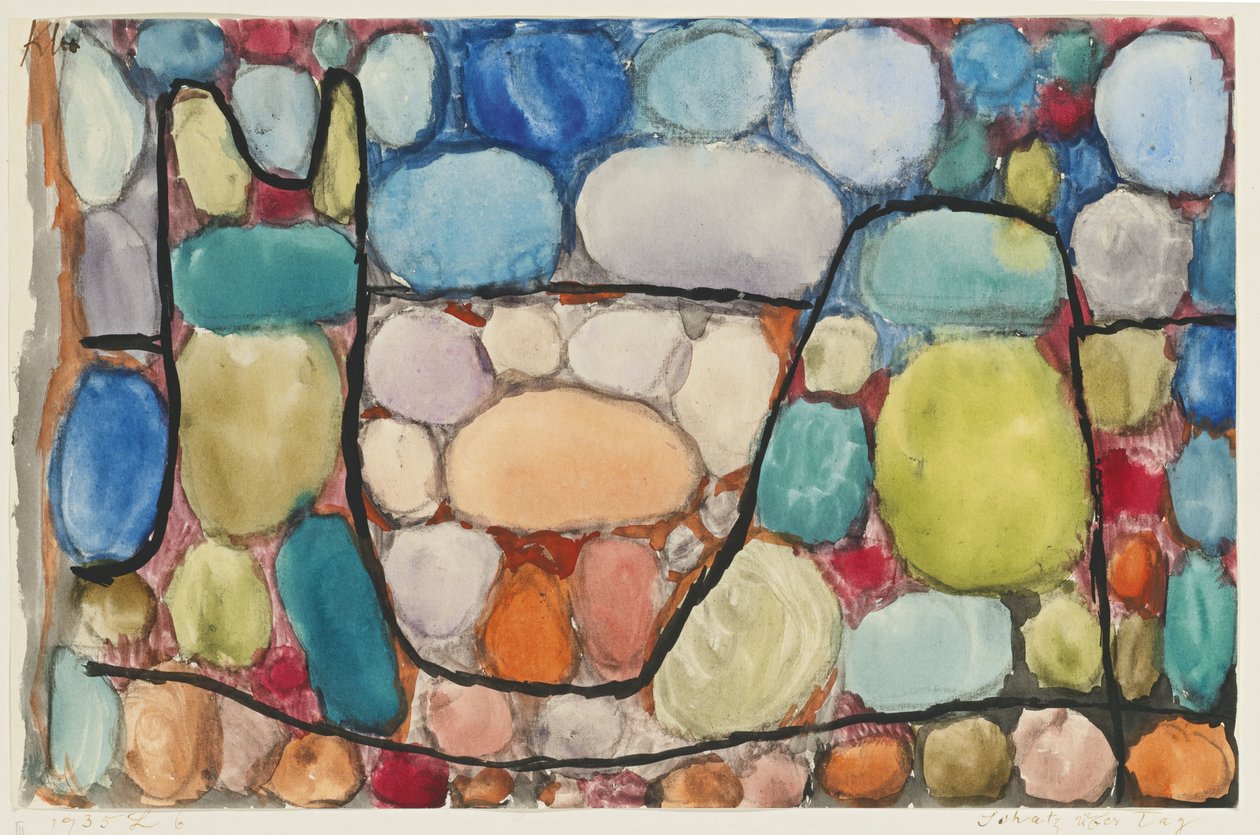 Föld feletti kincs Nap feletti kincs, 1935 alkotó: Paul Klee