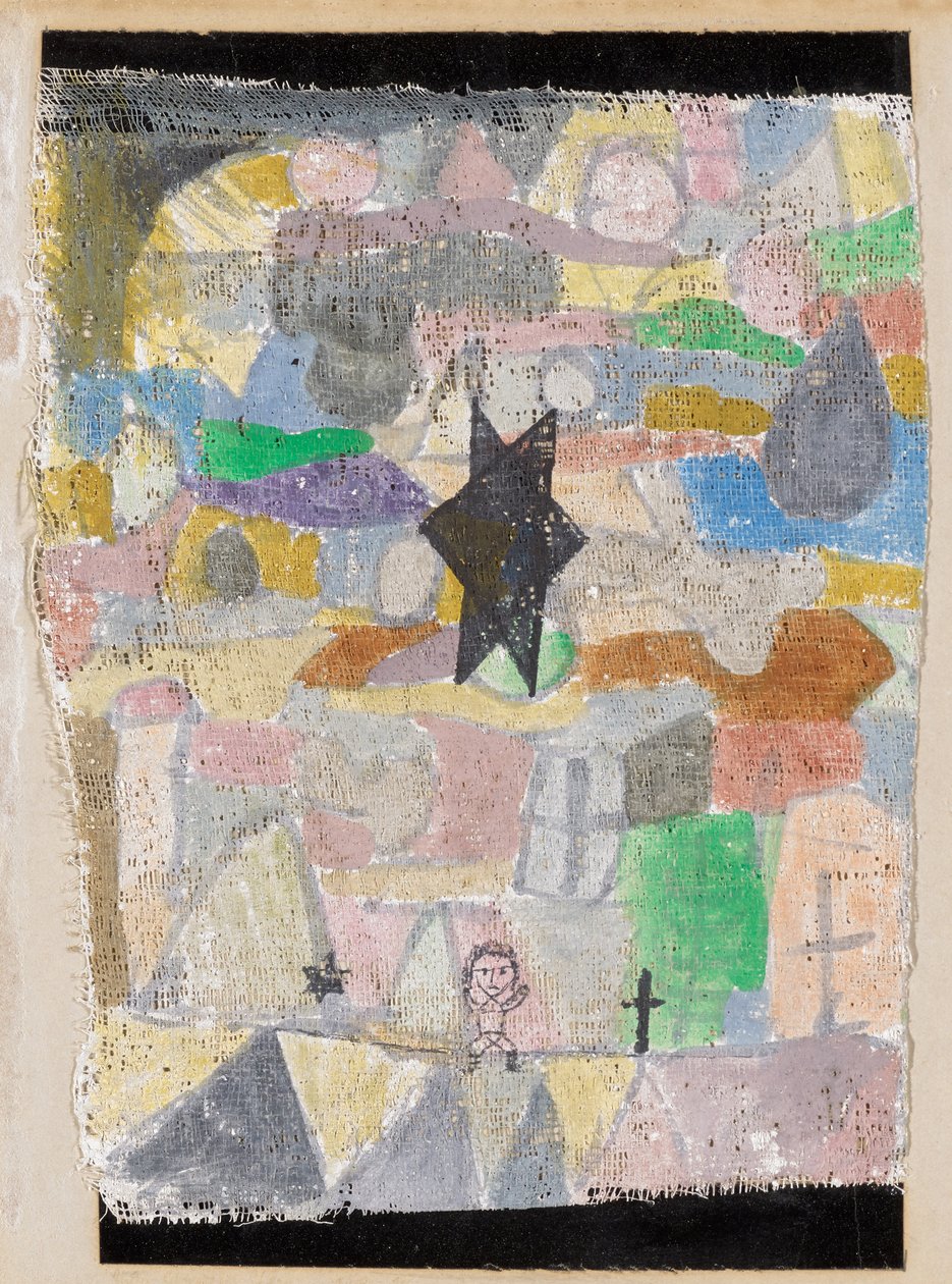 Fekete csillag alatt, 1918. alkotó: Paul Klee