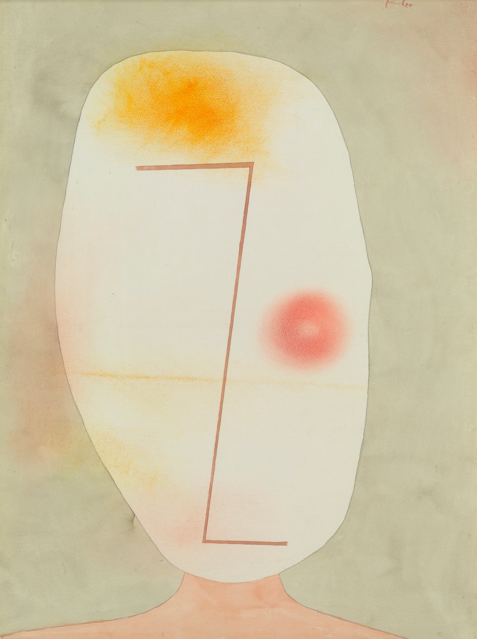 Cím nélkül (Kopf) alkotó: Paul Klee