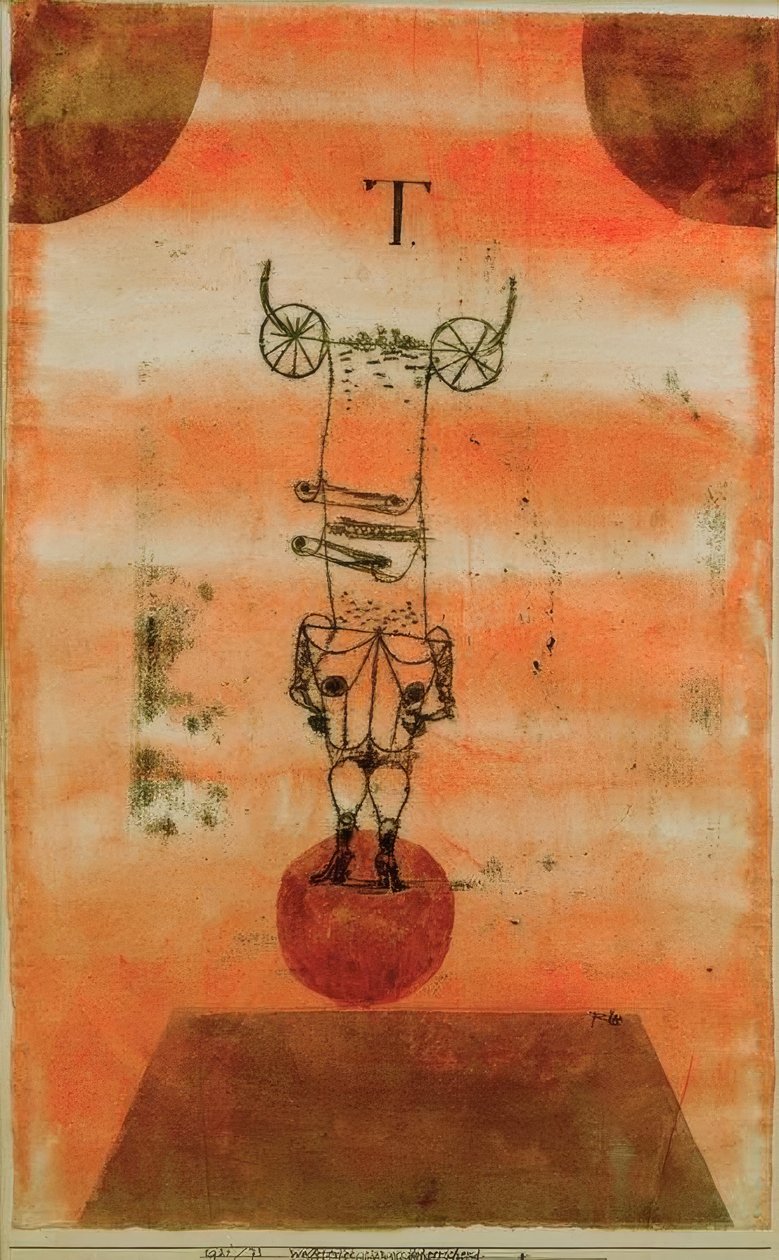 Ördög, uralja a világot alkotó: Paul Klee