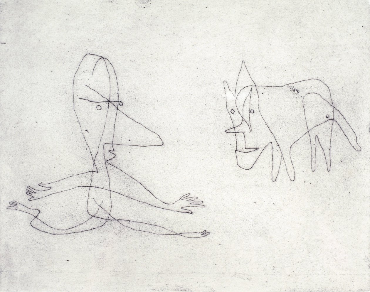 Miért fut? alkotó: Paul Klee