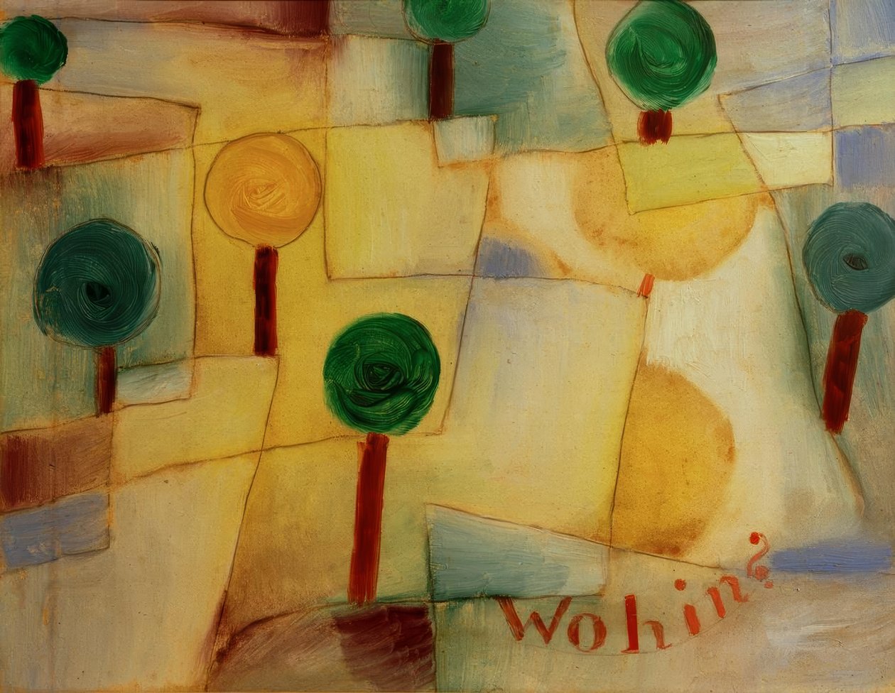 Ahol? alkotó: Paul Klee