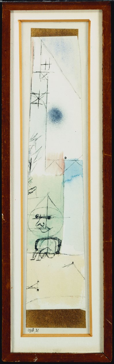 Fiatal Pierrot alkotó: Paul Klee