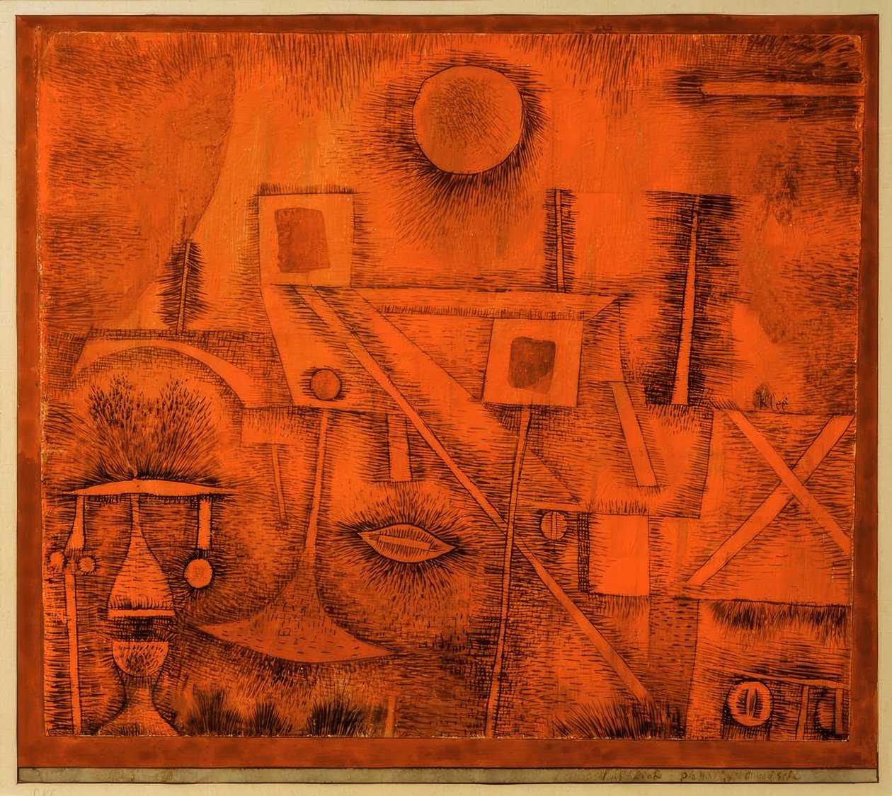 festői-fiziognómikus alkotó: Paul Klee