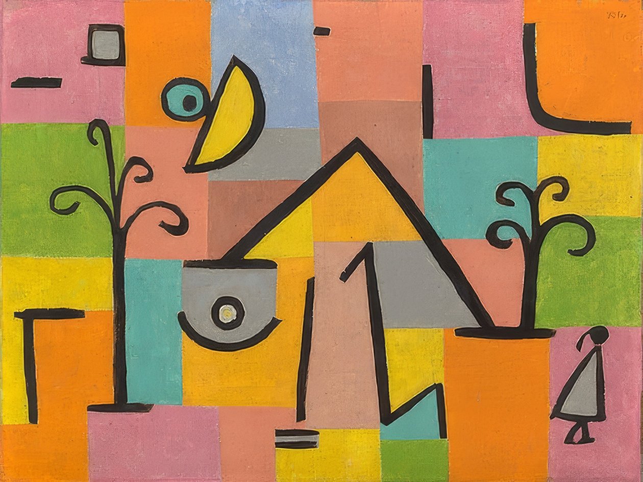 Keleti-édes. 1938 alkotó: Paul Klee