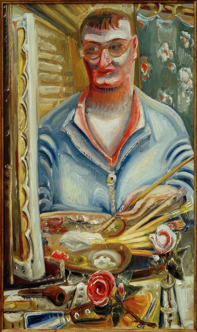 Önarckép alkotó: Paul Kleinschmidt
