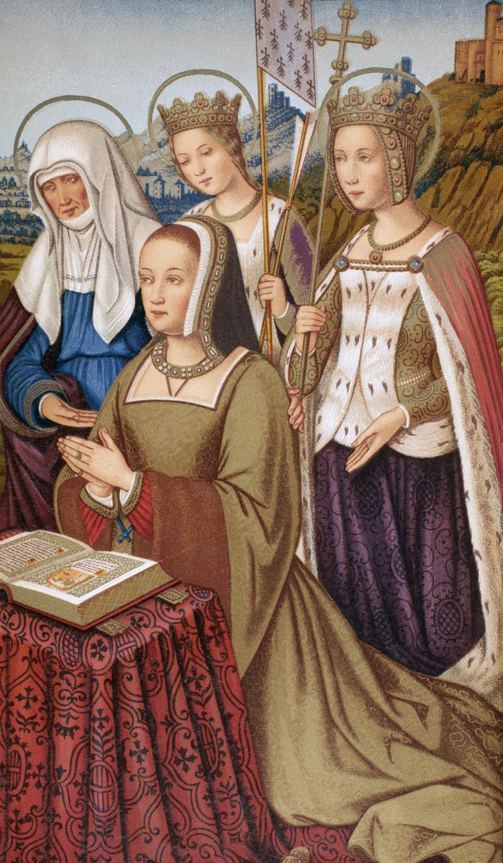 Bretagne-i Anna, Franciaország királynője alkotó: Paul Lacroix