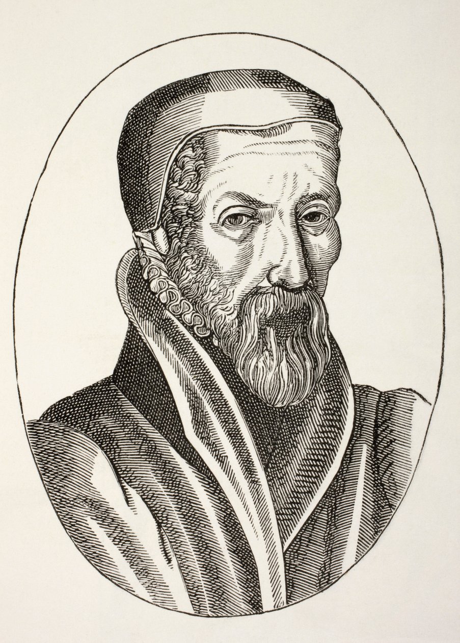 John Knox C. 1510-től 1572-ig. Skót lelkész, a protestáns reformáció vezetője és a presbiteriánus felekezet megalapítója. alkotó: Paul Lacroix