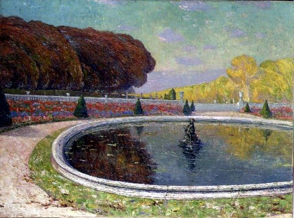 The Grand Bassin (olaj, vászon) alkotó: Paul Leduc