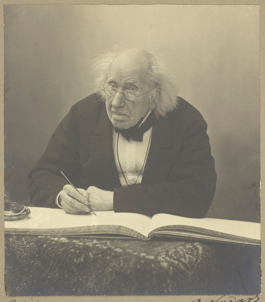 Marie-Eugene Chevreul, 1886. alkotó: Paul Nadar