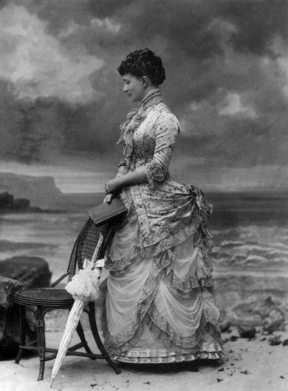 Mrs Henry Standish (Helene de Perusse des cars) 1882 fotó Paul Nadar alkotó: Paul Nadar