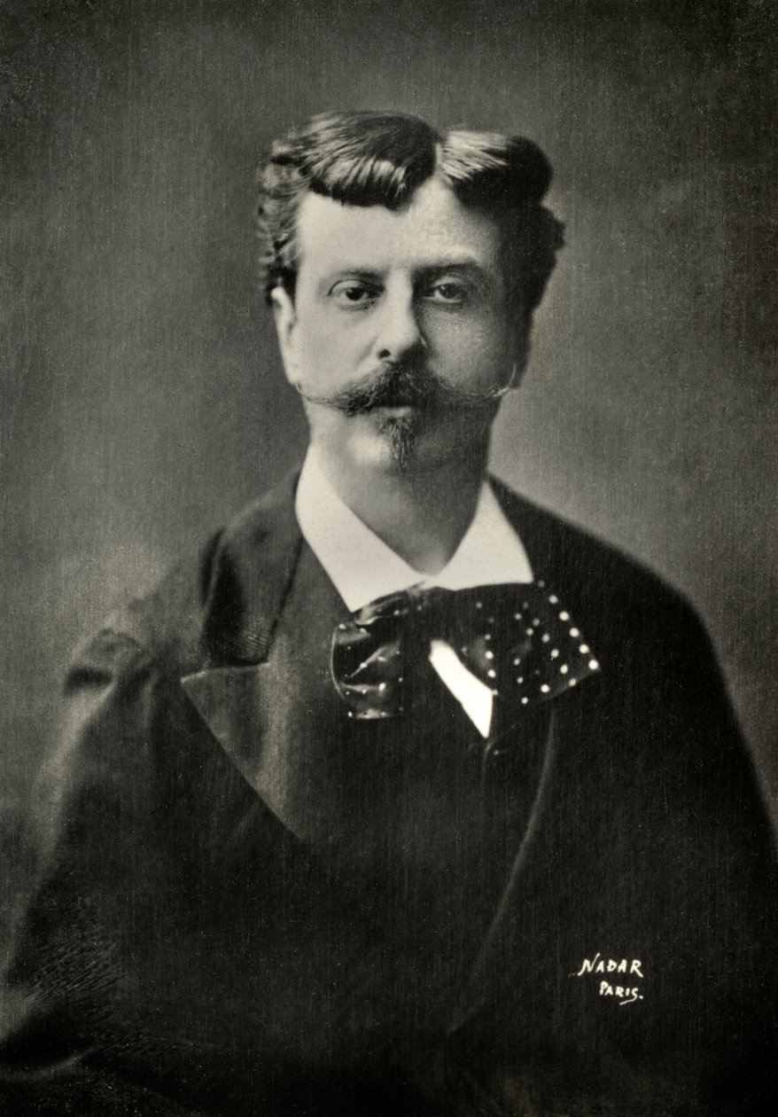 Alphonse De Neuville portréja (fénykép) alkotó: Paul Nadar