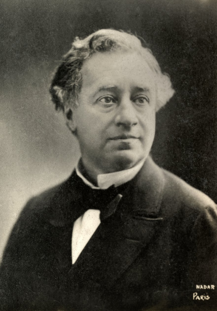 Edmond Got portréja (fotó) alkotó: Paul Nadar