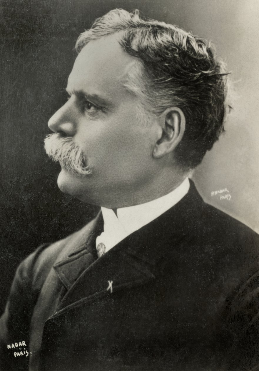 Jules Cheret portréja (fotó) alkotó: Paul Nadar